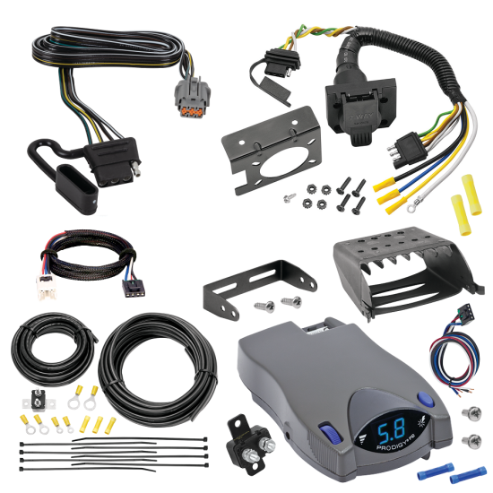 For 2022-2022 Infiniti QX60 7-Way RV Wiring kit by: Tekonsha For 2022-2022 Infiniti QX60 7-Way RV Wiring + Tekonsha Prodigy P2 Brake Control + Plug & Play BC Adapter By Tekonsha
