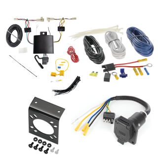 For 2022-2024 Mitsubishi Outlander 7-Way RV Wiring kit by: Tekonsha For 2022-2024 Mitsubishi Outlander 7-Way RV Wiring By Tekonsha