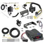 For 2022-2024 Mitsubishi Outlander 7-Way RV Wiring kit by: Tekonsha For 2022-2024 Mitsubishi Outlander 7-Way RV Wiring + Tekonsha BRAKE-EVN Brake Control + Generic BC Wiring Adapter By Tekonsha