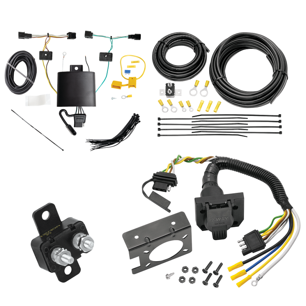 For 2022-2024 Hyundai Ioniq 5 7-Way RV Wiring kit by: Tekonsha For 2022-2024 Hyundai Ioniq 5 7-Way RV Wiring By Tekonsha