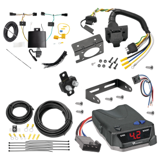 For 2022-2024 Hyundai Ioniq 5 7-Way RV Wiring + Tekonsha BRAKE-EVN Brake Control + Generic BC Wiring Adapter By Tekonsha