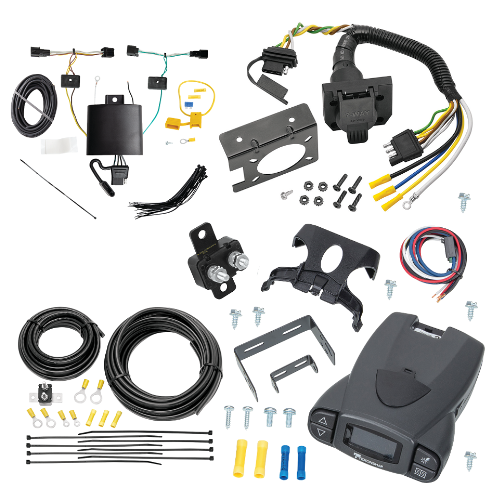 For 2022-2024 Hyundai Ioniq 5 7-Way RV Wiring + Tekonsha Prodigy P3 Brake Control By Tekonsha