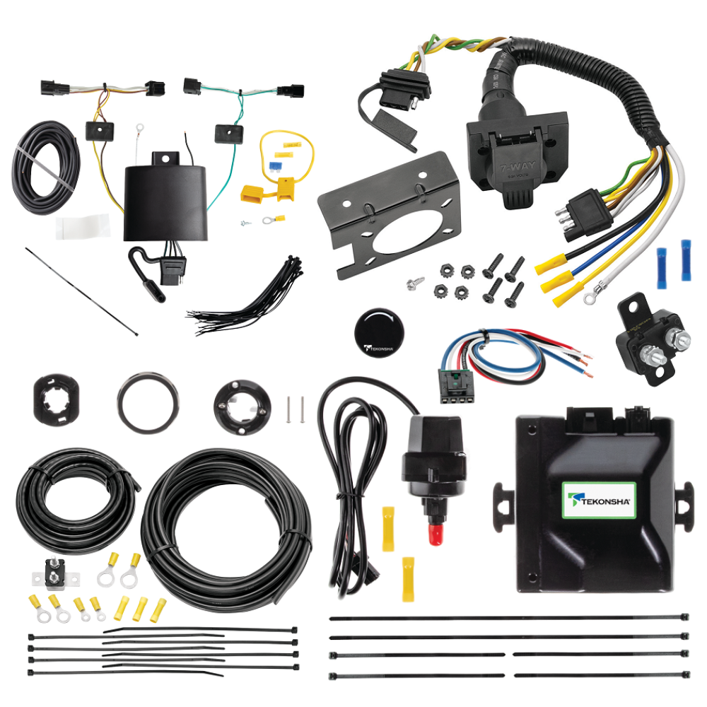 For 2022-2024 Hyundai Ioniq 5 Tekonsha Prodigy iD Bluetooth Wireless Brake Control + 7-Way RV Wiring By Tekonsha