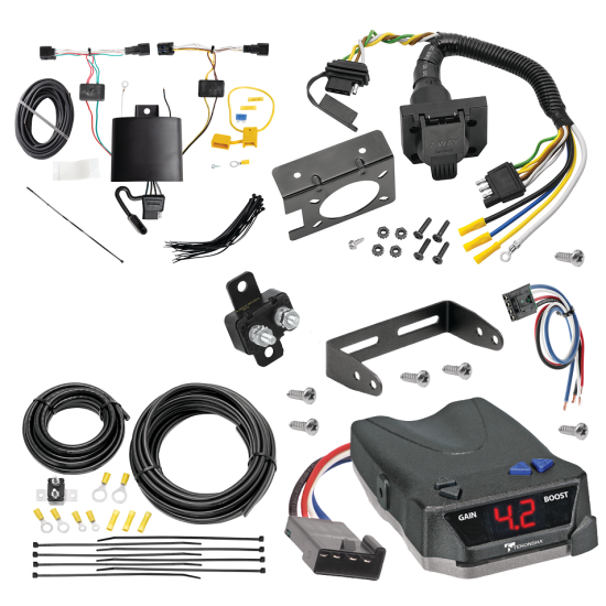 For 2023-2024 KIA Sportage 7-Way RV Wiring kit by: Tekonsha For 2023-2024 KIA Sportage 7-Way RV Wiring + Tekonsha BRAKE-EVN Brake Control + Generic BC Wiring Adapter By Tekonsha