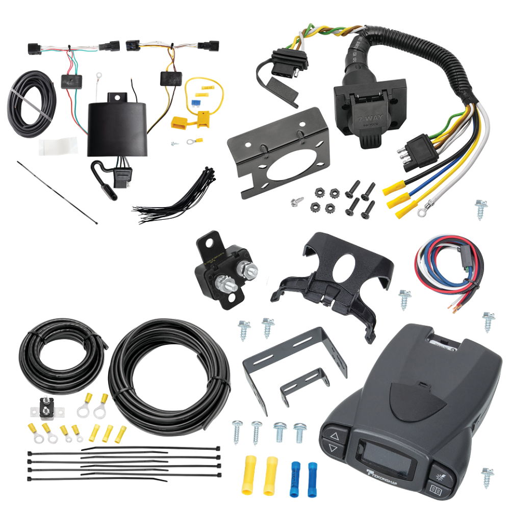 For 2023-2024 KIA Sportage 7-Way RV Wiring kit by: Tekonsha For 2023-2024 KIA Sportage 7-Way RV Wiring + Tekonsha Prodigy P3 Brake Control By Tekonsha