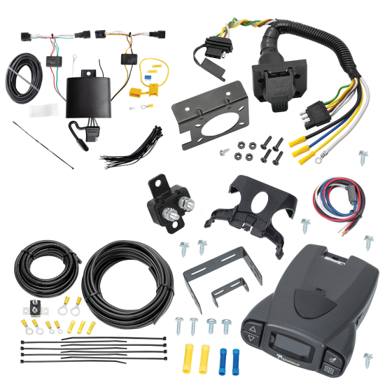 For 2023-2024 KIA Sportage 7-Way RV Wiring kit by: Tekonsha For 2023-2024 KIA Sportage 7-Way RV Wiring + Tekonsha Prodigy P3 Brake Control By Tekonsha