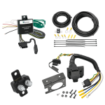 【ADRER】7way cote 7-Way Trailer Wire Harness For Nissan 05-25 Frontier, 09-13