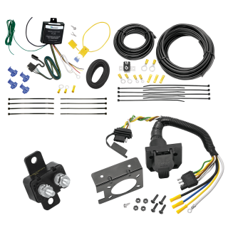 For 2021-2022 Mercedes GLE350 7-Way RV Wiring kit by: Tekonsha For 2021-2022 Mercedes-Benz GLE350 7-Way RV Wiring By Tekonsha