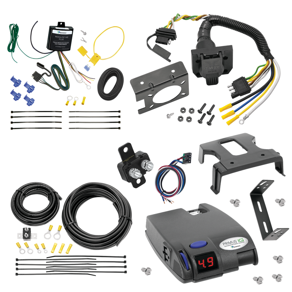 For 2015-2024 Porsche Macan 7-Way RV Wiring kit by: Tekonsha For 2015-2024 Porsche Macan 7-Way RV Wiring + Tekonsha Primus IQ Brake Control (Excludes: S-Models Models) By Tekonsha