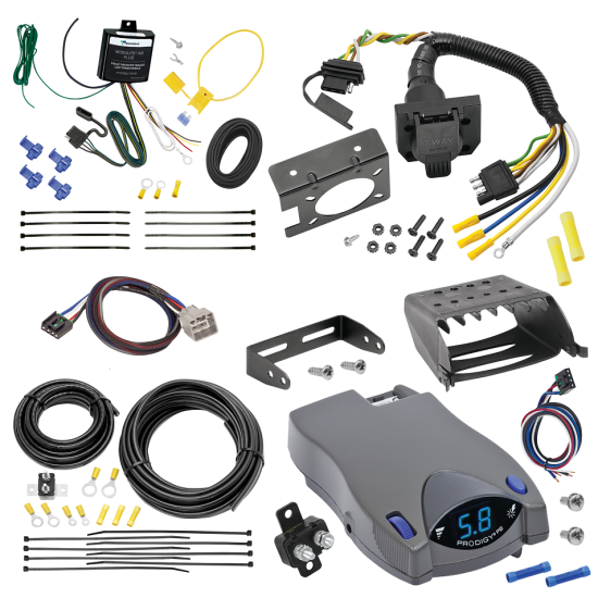 For 2011-2012 RAM 3500 7-Way RV Wiring kit by: Tekonsha For 2011-2012 RAM 3500 7-Way RV Wiring + Tekonsha Prodigy P2 Brake Control + Plug & Play BC Adapter By Tekonsha