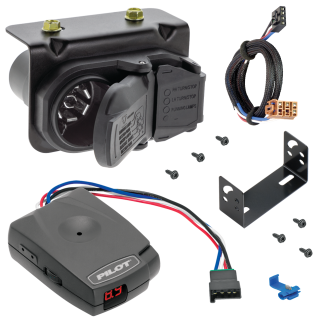 For 2000-2002 GMC Yukon XL 2500 7-Way RV Wiring + Pro Series Pilot Brake Control + Plug & Play BC Adapter By Tekonsha