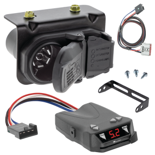 For 2019-2024 GMC Sierra 1500 7-Way RV Wiring kit by: Tekonsha For 2019-2024 GMC Sierra 1500 7-Way RV Wiring + Tekonsha Brakeman IV Brake Control + Plug & Play BC Adapter By Tekonsha