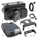 For 2017-2024 Nissan Titan 7-Way RV Wiring kit by: Tekonsha For 2017-2024 Nissan Titan 7-Way RV Wiring + Tekonsha Primus IQ Brake Control + Plug & Play BC Adapter (For w/Factory 7-Way Wiring Except Titan XD Models) By Tekonsha