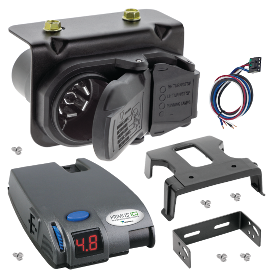 For 2007-2013 GMC Sierra 1500 7-Way RV Wiring kit by: Tekonsha For 2007-2013 GMC Sierra 1500 7-Way RV Wiring + Tekonsha Primus IQ Brake Control By Tekonsha