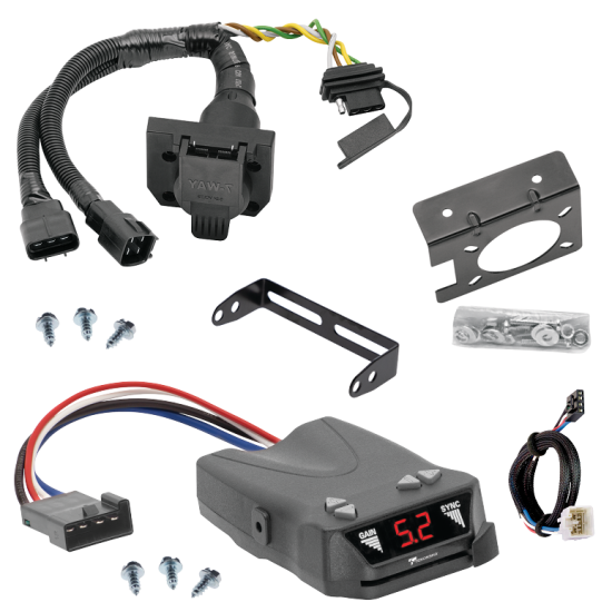 For 2003-2006 Toyota Tundra 7-Way RV Wiring kit by: Tekonsha For 2003-2006 Toyota Tundra 7-Way RV Wiring + Tekonsha Brakeman IV Brake Control + Plug & Play BC Adapter (For w/Factory 7-Way Models) By Tekonsha