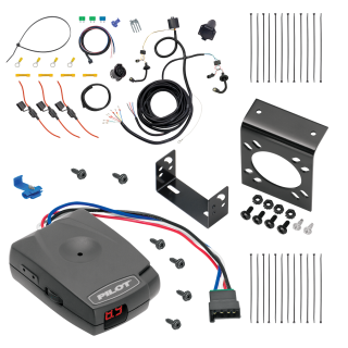 For 2015-2023 Ford Transit-250 7-Way RV Wiring + Pro Series Pilot Brake Control By Tekonsha