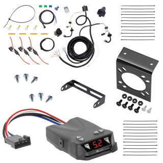 For 2015-2023 Ford Transit-350 7-Way RV Wiring kit by: Tekonsha For 2015-2023 Ford Transit-350 7-Way RV Wiring + Tekonsha Brakeman IV Brake Control (For Single Rear Wheel Models) By Tekonsha