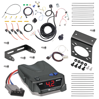 For 2016-2023 Toyota Tacoma 7-Way RV Wiring kit by: Tekonsha For 2016-2023 Toyota Tacoma 7-Way RV Wiring + Tekonsha BRAKE-EVN Brake Control + Plug & Play BC Adapter By Tekonsha