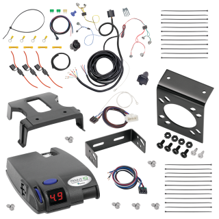 For 2016-2023 Toyota Tacoma 7-Way RV Wiring kit by: Tekonsha For 2016-2023 Toyota Tacoma 7-Way RV Wiring + Tekonsha Primus IQ Brake Control + Plug & Play BC Adapter By Tekonsha