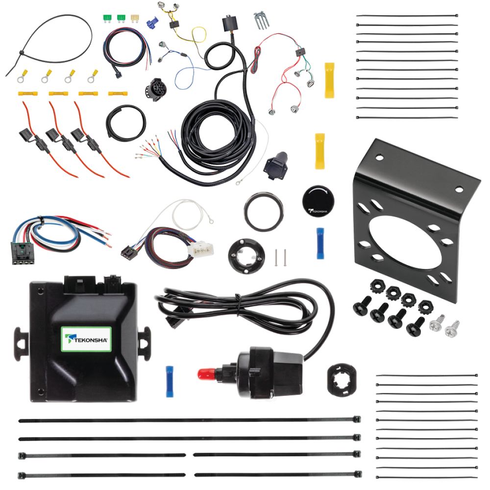 For 2016-2023 Toyota Tacoma Prodigy iD Bluetooth Brake Control kit by: Tekonsha For 2016-2023 Toyota Tacoma Tekonsha Prodigy iD Bluetooth Wireless Brake Control + Plug & Play BC Adapter + 7-Way RV Wiring By Tekonsha