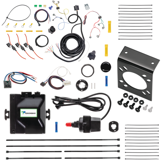 For 2016-2023 Toyota Tacoma Prodigy iD Bluetooth Brake Control kit by: Tekonsha For 2016-2023 Toyota Tacoma Tekonsha Prodigy iD Bluetooth Wireless Brake Control + Plug & Play BC Adapter + 7-Way RV Wiring By Tekonsha