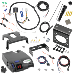 For 2014-2019 Toyota Highlander 7-Way RV Wiring kit by: Tekonsha For 2014-2019 Toyota Highlander 7-Way RV Wiring + Tekonsha Primus IQ Brake Control By Tekonsha
