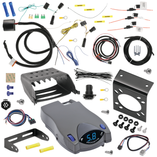 For 2022-2024 Jeep Grand Cherokee 7-Way RV Wiring kit by: Tekonsha For 2022-2024 Jeep Grand Cherokee 7-Way RV Wiring + Tekonsha Prodigy P2 Brake Control + Plug & Play BC Adapter By Tekonsha