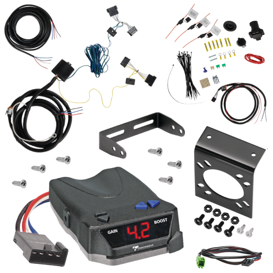 For 2019-2021 Freightliner Sprinter 3500 7-Way RV Wiring kit by: Tekonsha For 2019-2021 Freightliner Sprinter 3500 7-Way RV Wiring + Tekonsha BRAKE-EVN Brake Control + Plug & Play BC Adapter By Tekonsha