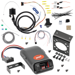 For 2019-2023 Hyundai Santa Fe 7-Way RV Wiring kit by: Tekonsha For 2019-2023 Hyundai Santa Fe 7-Way RV Wiring + Pro Series POD Brake Control By Tekonsha