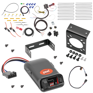 For 2020-2024 Porsche Cayenne 7-Way RV Wiring kit by: Tekonsha For 2020-2024 Porsche Cayenne 7-Way RV Wiring + Pro Series POD Brake Control + Plug & Play BC Adapter (For Coupe Models) By Tekonsha