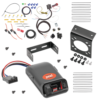 For 2009-2012 Infiniti FX35 7-Way RV Wiring kit by: Tekonsha For 2009-2012 Infiniti FX35 7-Way RV Wiring + Pro Series POD Brake Control By Tekonsha