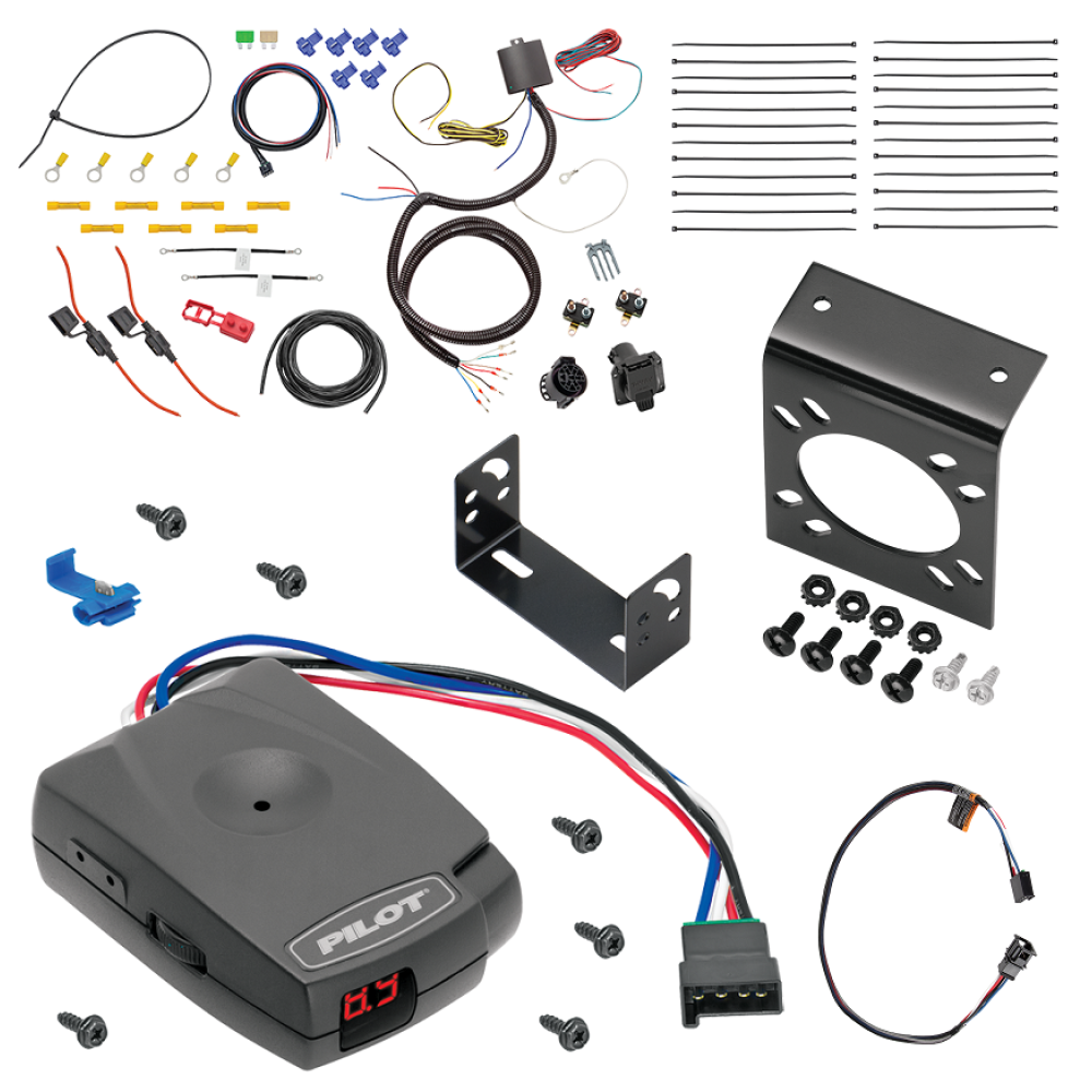 For 2020-2024 Porsche Cayenne 7-Way RV Wiring kit by: Tekonsha For 2020-2024 Porsche Cayenne 7-Way RV Wiring + Pro Series Pilot Brake Control + Plug & Play BC Adapter (For Coupe Models) By Tekonsha