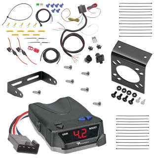 For 2007-2007 Jeep Patriot 7-Way RV Wiring + Tekonsha BRAKE-EVN Brake Control By Tekonsha