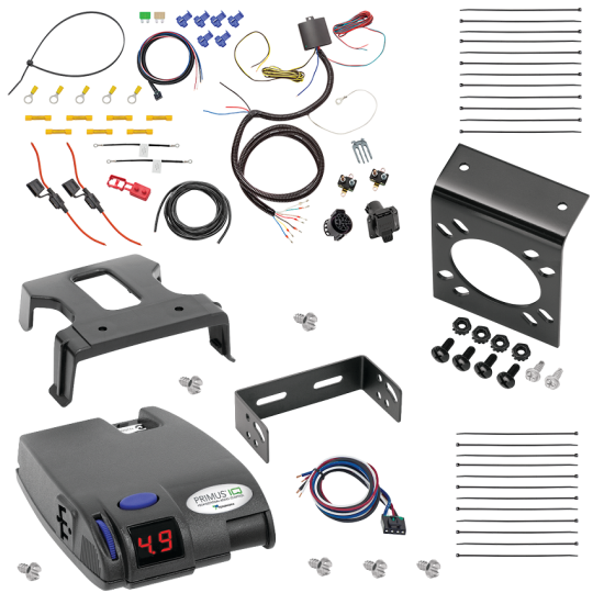 For 2021-2024 Lincoln Corsair 7-Way RV Wiring kit by: Tekonsha For 2021-2024 Lincoln Corsair 7-Way RV Wiring + Tekonsha Primus IQ Brake Control By Tekonsha