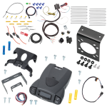 For 2011-2018 Porsche Cayenne 7-Way RV Wiring kit by: Tekonsha For 2011-2018 Porsche Cayenne 7-Way RV Wiring + Tekonsha Prodigy P3 Brake Control + Plug & Play BC Adapter By Tekonsha