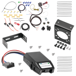 For 2016-2023 Tesla X 7-Way RV Wiring kit by: Tekonsha For 2016-2023 Tesla X 7-Way RV Wiring + Tekonsha Voyager Brake Control By Tekonsha