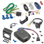 For 2004-2011 Ford Ranger 7-Way RV Wiring + Pro Series Pilot Brake Control + Generic BC Wiring Adapter By Reese Towpower