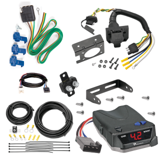 For 2017-2024 Nissan Titan 7-Way RV Wiring kit by: Reese For 2017-2024 Nissan Titan 7-Way RV Wiring + Tekonsha BRAKE-EVN Brake Control + Plug & Play BC Adapter (Excludes: Titan XD or w/Factory 7-Way Wiring Models) By Reese Towpower