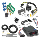 For 1996-2000 Toyota RAV4 7-Way RV Wiring + Tekonsha BRAKE-EVN Brake Control + Generic BC Wiring Adapter By Reese Towpower