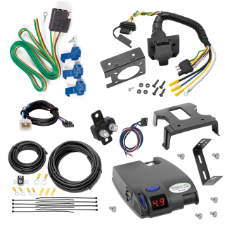 For 2010-2020 Lexus GX460 7-Way RV Wiring kit by: Reese For 2010-2020 Lexus GX460 7-Way RV Wiring + Tekonsha Primus IQ Brake Control + Plug & Play BC Adapter By Reese Towpower