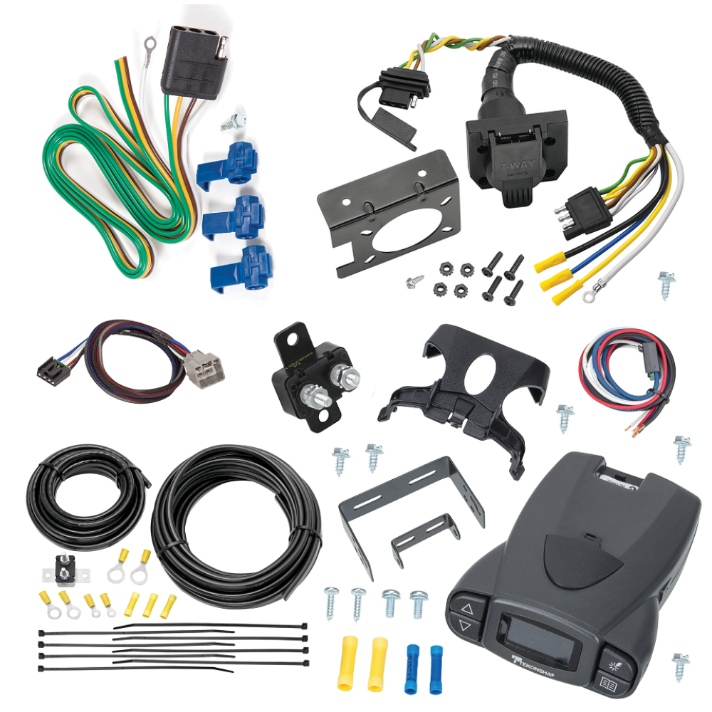 For 2015-2024 RAM 2500 7-Way RV Wiring kit by: Reese For 2015-2024 RAM 2500 7-Way RV Wiring + Tekonsha Prodigy P3 Brake Control + Plug & Play BC Adapter By Reese Towpower
