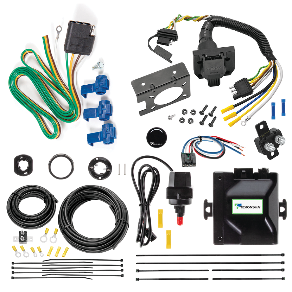 For 2015-2022 GMC Canyon Prodigy iD Bluetooth Brake Control kit by: Reese For 2015-2022 GMC Canyon Tekonsha Prodigy iD Bluetooth Wireless Brake Control + 7-Way RV Wiring By Reese Towpower