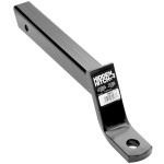 Ball Mount Draw-Bar 6000 lbs Extended 16" Long 2-3/4" Rise 4" Drop Fits 2" x 2" Trailer Hitch Receiver Ball Mount Draw-Bar 6000 lbs Extended 16" Long 2-3/4" Rise 4" Drop Fits 2" x 2" Trailer Hitch Receiver