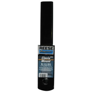 8040900 Reese Towpower Clevis Trailer Hitch Ball Mount 6000 lbs. Capacity Fits 2 inch Receiver Black Reese 6,000 lbs Trailer Hitch Receiver Mount Clevis Fits 2" Tow Receiver 5/8" Pin