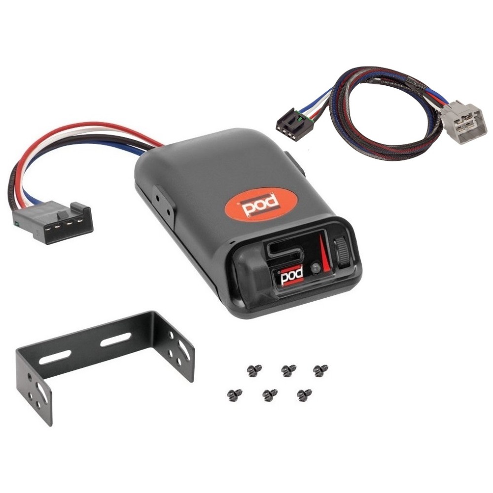 Brake Control Unit Mounting hardware and bracket Vehicle specific Plug and Play Wiring Adapter 80500 3024 Pro Series Trailer Brake Control 15-24 RAM 1500 2500 3500 4500 5500 Plug Play Wiring Adapter Eletric Trailer Brakes Module Box Controller Pro Series Trailer Brake Control for 15-24 RAM 1500 2500 3500 4500 5500 w/ Plug Play Wiring Adapter Eletric Trailer Brakes Module Box Controller Pro Series POD
