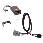 Brake Control Unit Mounting hardware and bracket Vehicle specific Plug and Play Wiring Adapter 80500 3073 Pro Series Trailer Brake Control 20-24 Jeep Gladiator 18-24 Wrangler JL New Body Style Plug Play Wiring Adapter Eletric Trailer Brakes Module Box Co Trailer Brake Control for 20-24 Jeep Gladiator 18-24 Wrangler JL New Body Style w/ Plug Play Wiring Adapter Eletric Trailer Brakes Module Box Controller Pro Series POD