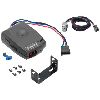 Trailer Brake Control for 08-17 Buick Enclave w/ Plug Play Wiring Adapter Eletric Trailer Brakes Module Box Controller Pro Series Pilot