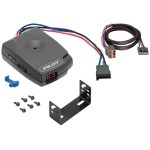 Trailer Brake Control for 94-99 Ford F-250 94-97 F-350 w/ Plug Play Wiring Adapter Eletric Trailer Brakes Module Box Controller Pro Series Pilot