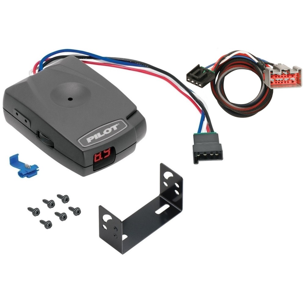 Brake Control Unit Mounting hardware and bracket Vehicle specific Plug and Play Wiring Adapter 80550 3036 Pro Series Trailer Brake Control 17-24 F-250 F-350 F-450 F-550 Super Duty Plug Play Wiring Adapter Eletric Trailer Brakes Module Box Controller Pro Trailer Brake Control for 17-24 Ford F-250 F-350 F-450 F-550 Super Duty w/ Plug Play Wiring Adapter Eletric Trailer Brakes Module Box Controller Pro Series Pilot