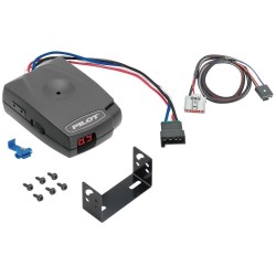 Trailer Brake Control for 19-23 Chevy Silverado GMC Sierra 1500 20-23 2500 3500 HD w/ Plug Play Wiring Adapter Eletric Trailer Brakes Module Box Controller Pro Series Pilot Trailer Brake Control for 19-23 Chevy Silverado GMC Sierra 1500 20-23 2500 3500 HD w/ Plug Play Wiring Adapter Eletric Trailer Brakes Module Box Controller Pro Series Pilot